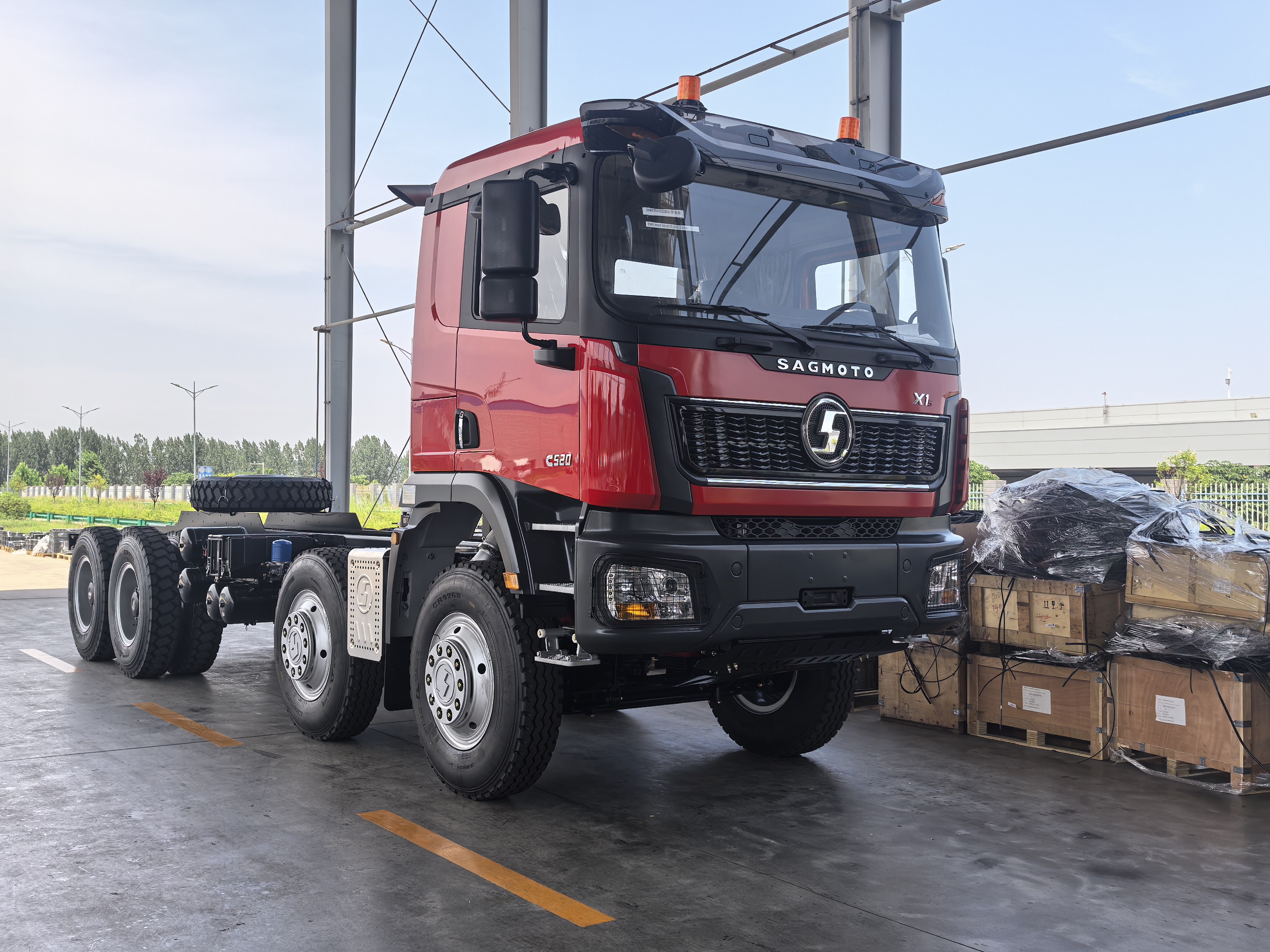 X1s 8x4 Dump Truck