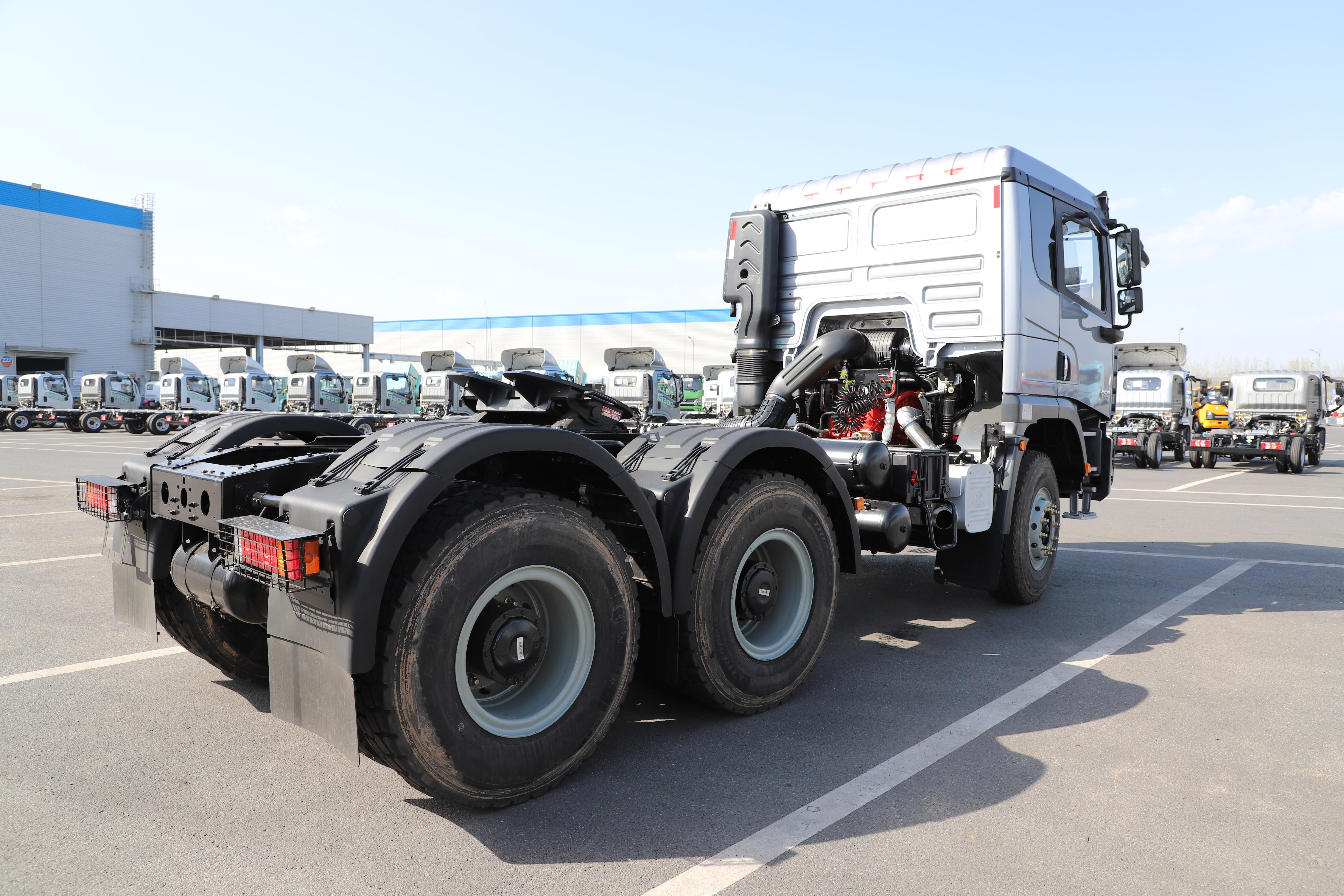 X1s Tractor Rear Side